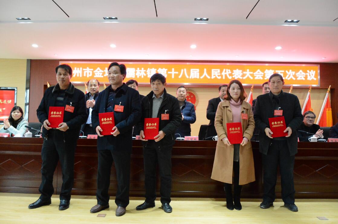 常州市金坛区人大网-儒林镇表彰"2017—2018年度优秀